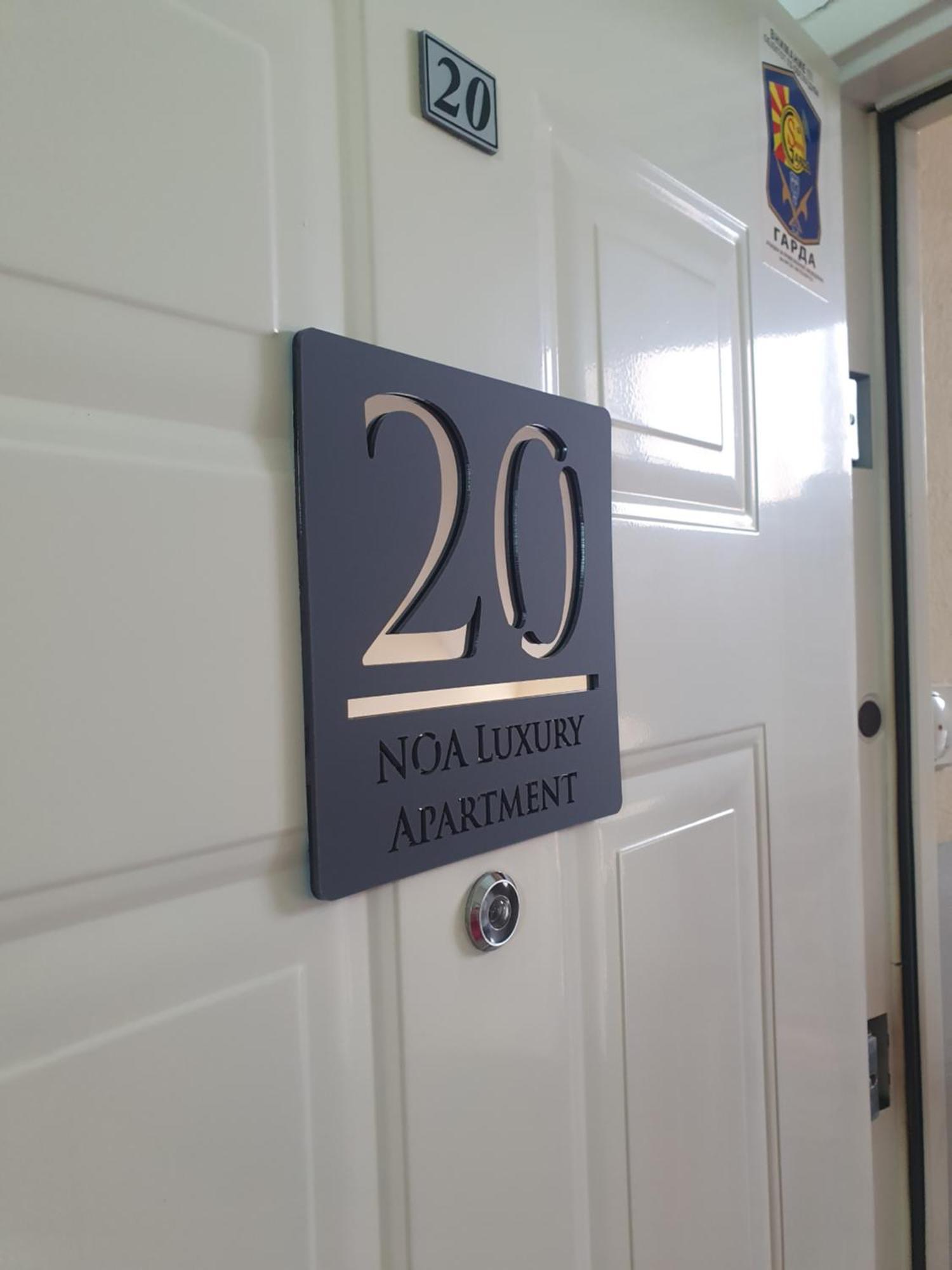 Noa Luxury Apartment Bitola Exterior foto